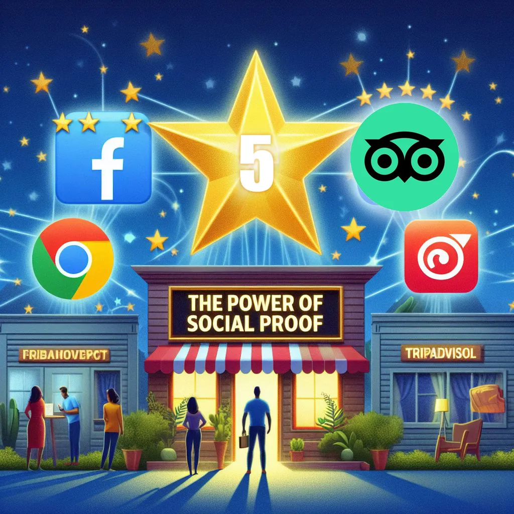 Social proof for websites